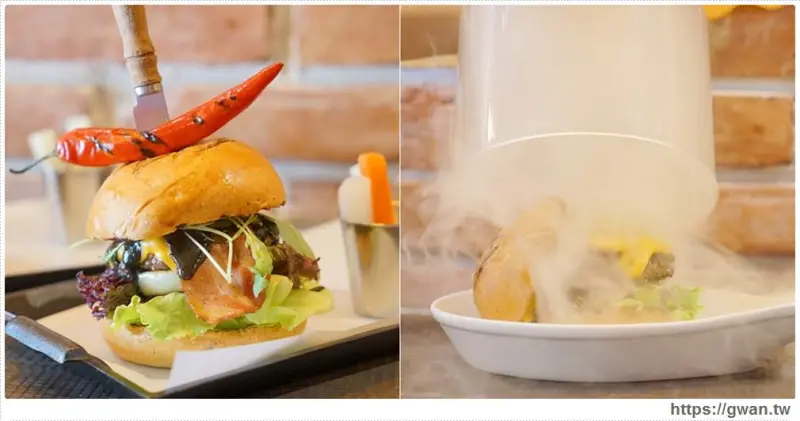 紅盒子美式漢堡 - 視覺系浮誇漢堡征服你的味蕾與眼睛