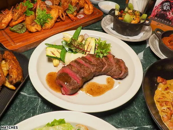 Matches微醺，燈光美氣氛佳的歐風餐廳菜色新改版，爐烤紐約客軟嫩多汁~        
      