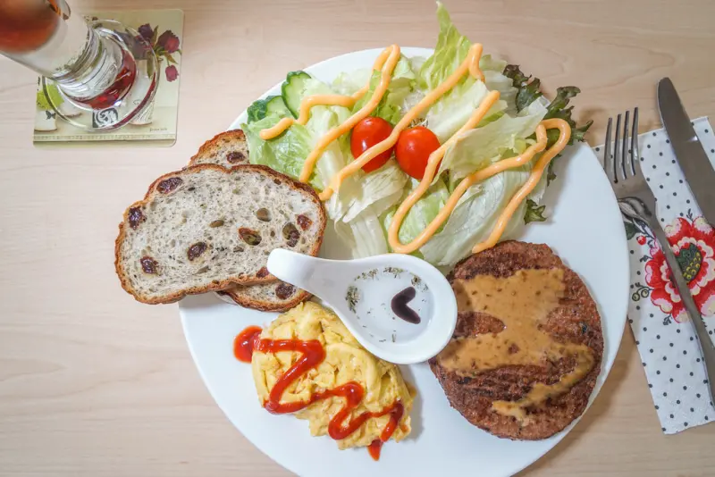 台中疏食 | 寶草好時光Botanic Garden Time / 早午餐 / 咖啡 / 下午茶  法式藍帶主廚指導  蔬食料理美味升級