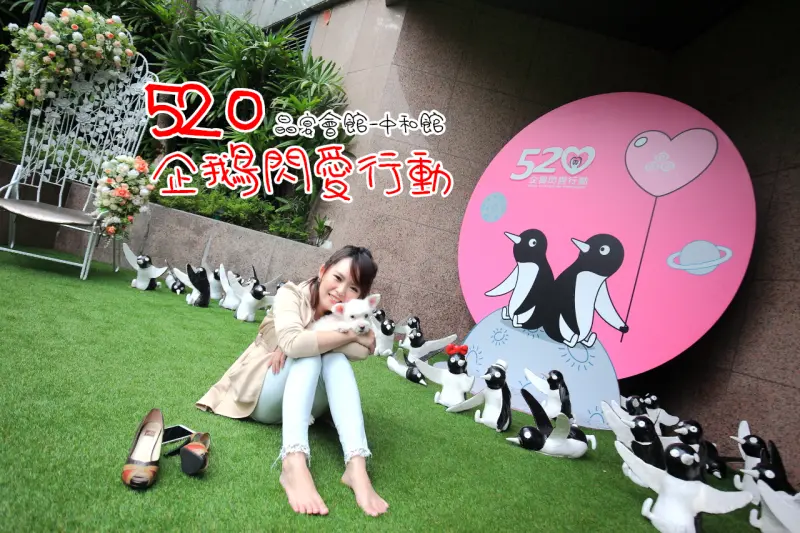 [新北中和]給妳滿滿萌企鵝，520企鵝閃愛行動！閃照大募集！拍照打卡還能抽電影票唷～晶宴會館-中和館 - 大手牽小手。玩樂趣