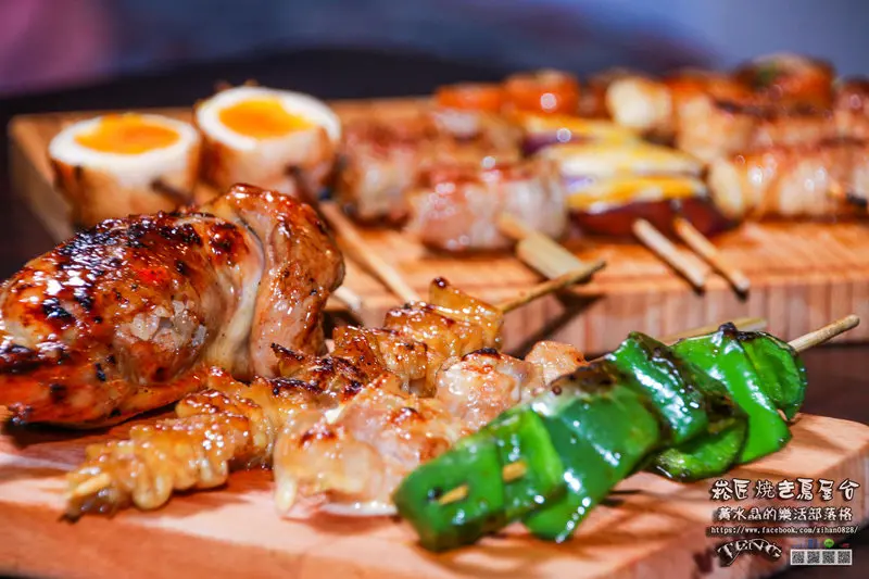 崧匠焼き鳥屋台【土城居酒屋】｜新北土城永寧捷運站日式屋台串燒；網美拍照打卡熱點、上班族的深夜食堂。