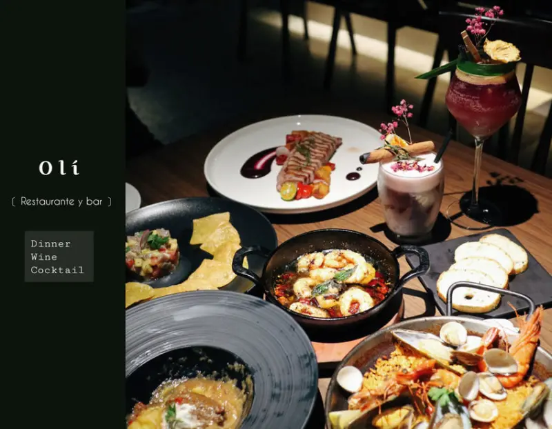 新店 χ Olí ▎巷弄裡的老宅 西班牙餐酒館 〔美酒 · 好食〕  新店餐酒館推薦 · 捷運大坪林餐酒館推薦