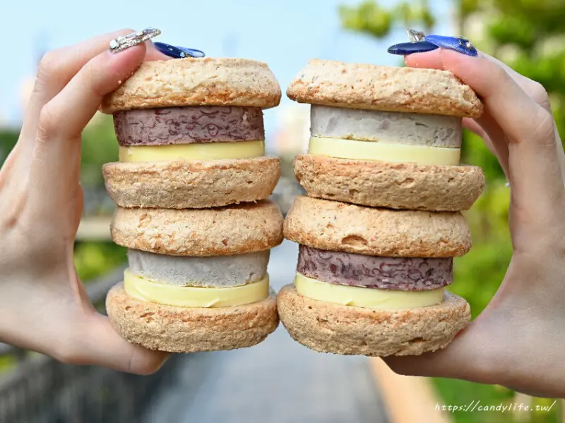 寶才食品｜芋頭控必吃！台中老字號麵包店，純芋頭蛋糕沒預訂吃不到，還有隱藏版芋泥達克瓦滋也是超人氣！