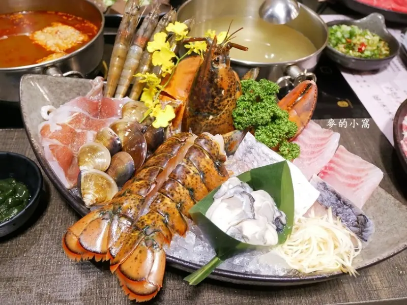 台北士林火鍋｜丸山日式涮涮鍋-士林店～海鮮由基隆直送，用平實的價格就吃到活跳跳的波士頓龍蝦