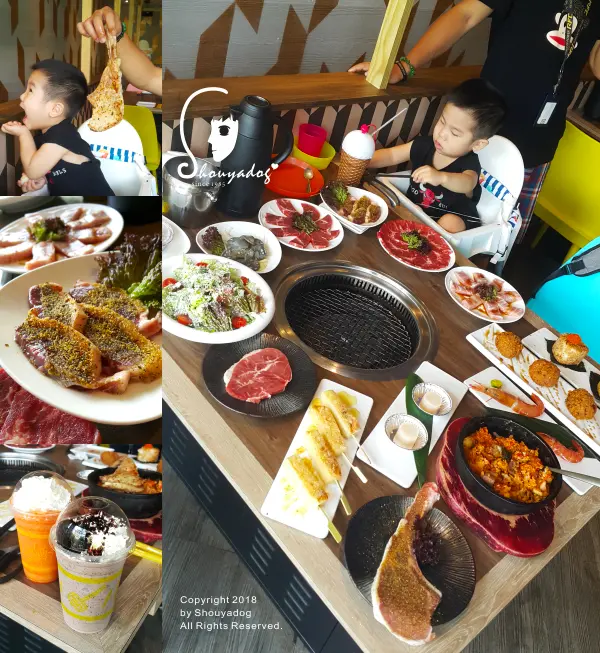 【燒肉吃到飽】單點等級的高水準肉品熟食+星冰樂等級的冰沙=吃到飽的價格 新竹火車站美食 燒BAR 肉食族必吃