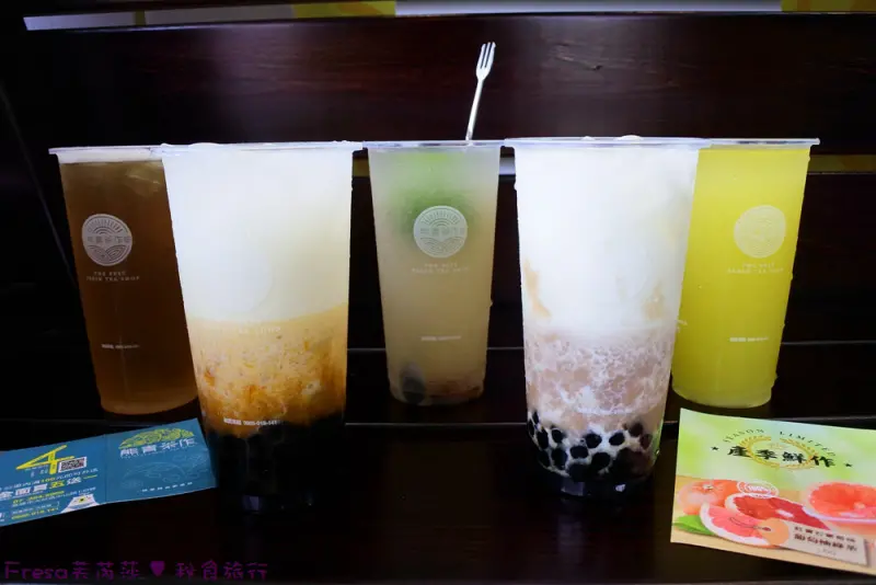 高雄大社區【熊青茶作】超人氣芋頭波霸拿鐵.咬感雙滿足.鮮果茶獨創風味.自選茶葉厚香不苦澀／楠梓加工區／義守大學／外送服務 - Fresa芙芮莎♥秘食旅行