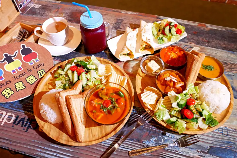 [台北大安]三個傻瓜印度蔬食餐廳/印度料理