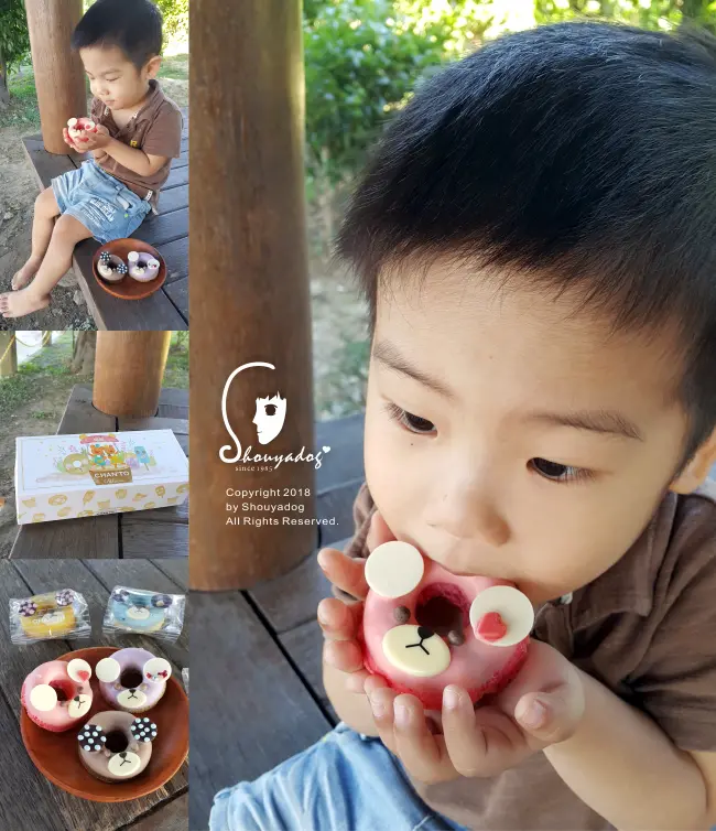 【蛋糕甜點】超可愛的小熊甜甜圈磅蛋糕 一盒有六隻喔 Chanto Patisserie 香豆手作甜點