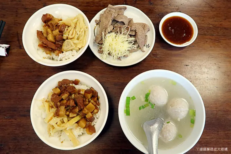 阿明滷肉飯 光華店，新竹在地好吃滷肉飯推薦！