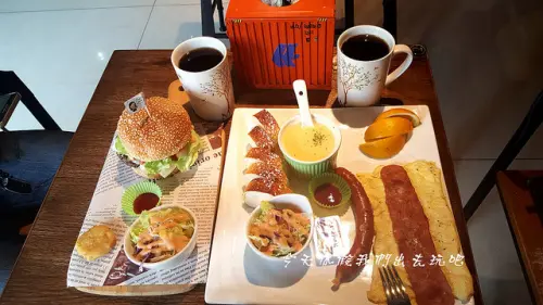 正U島。美式。創藝料理套餐。桃園早午餐