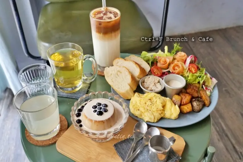 【台北】Ctrl+F Brunch & Cafe 珍珠奶茶布蕾 寵物友善台北早午餐推薦 - 水晶安蹄 不務正業過生活