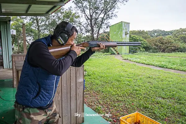 林口實戰射擊的快感【射擊飛靶40發大挑戰】奧丁丁在地體驗        
      