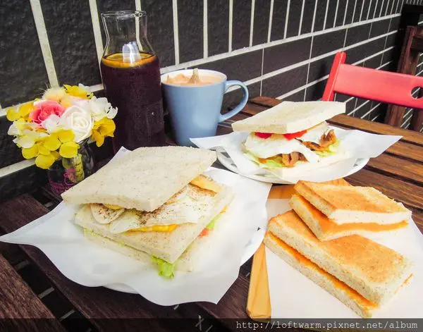 新竹好吃熱烤吐司早餐推薦 享食光bonne journée 在小山坡上渡過的悠閒早午餐時光 近關東橋 關新路 關新公園!!