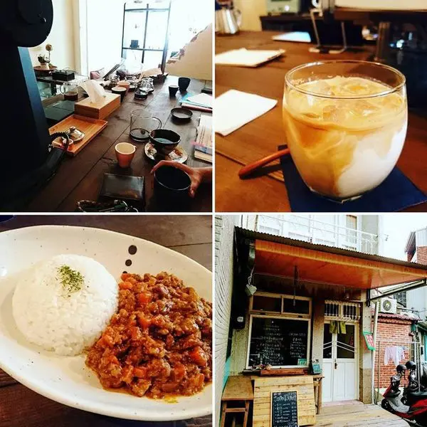 小小的店鋪、和洋的空間。巷子裡，咖啡 x 咖哩～加加家珈琲