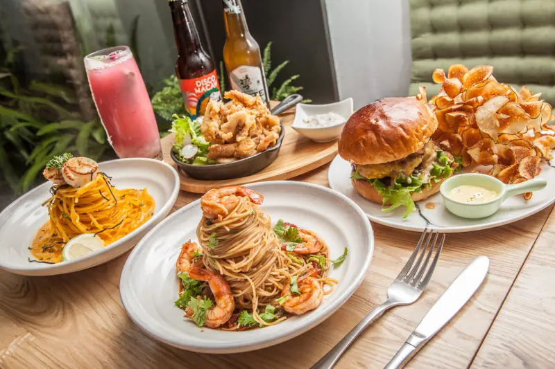 [台北大安]都市叢林中的小清新，滿足味覺＆視覺的美味料理！青沐初食 (偷偷說：精釀啤酒買一送一) - 大手牽小手。玩樂趣