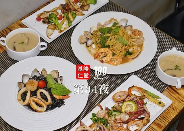 【基隆仁愛】第 34 夜 Night 34th.｜基隆在地美食特蒐！靜巷裡也有春天，孝一路 34 巷深夜食堂，只有晚上才營業的義式料理！