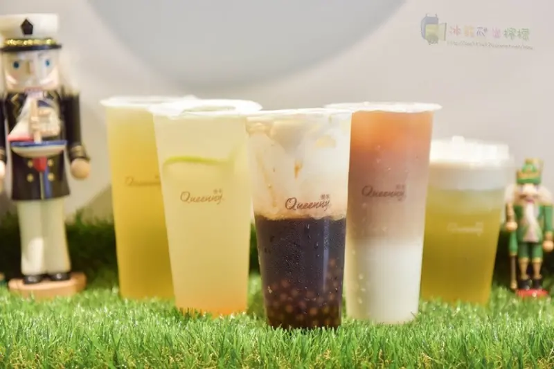 【食-新竹東區】Queenny葵米。珍珠飲品專售-新竹光復店❤Q彈焦糖珍珠❤嚴選好茶❤爆好喝的珍珠玫瑰鹽焦糖鮮乳❤起司乳霜金萱青茶
