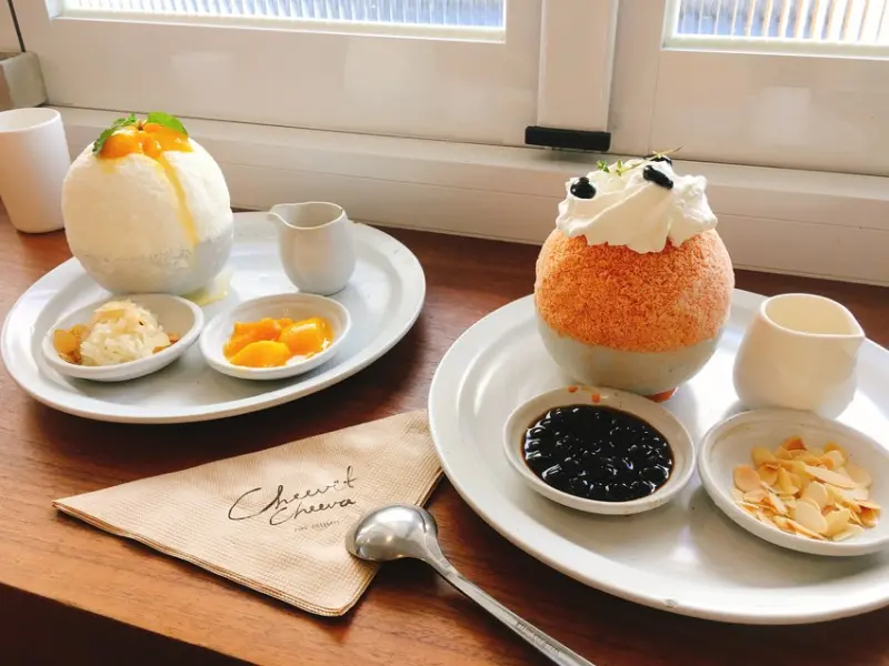 《台北❤️大安》高人氣泰式冰品，奇維奇娃👧🏻泰式珍奶冰酥好拍好吃🍧