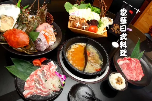 [桃園觀音]這裡有批日本和牛好便宜！超狂日本鹿兒島黑毛和牛、龍蝦和牛盛物鍋！季藝日式料理 - 大手牽小手。玩樂趣