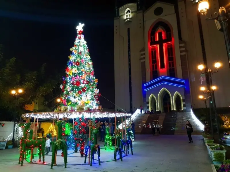 《高雄好好玩》鳳山基督長老教會（鳳山教會）❤聖誕好氛圍，歷經百年之久的仿歌德式教堂~