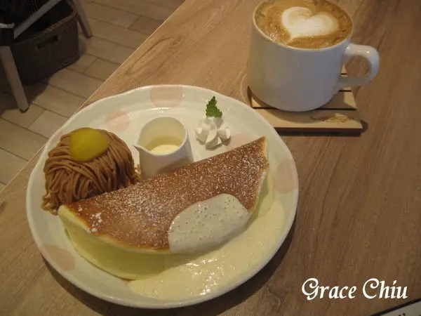 Woosaパンケーキ屋莎鬆餅屋(台北京站店)～主餐甜點都出色