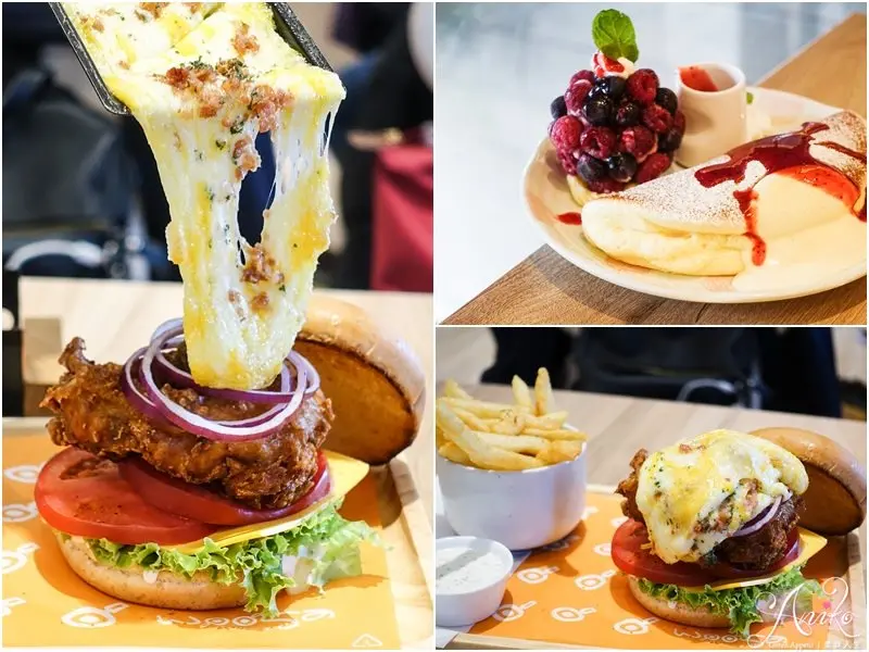 【台北美食】woosaパンケーキ 屋莎鬆餅屋。超邪惡每日限量起司瀑布和牛堡！吸睛度百分百 - ANIKO 艾妮可美味人生