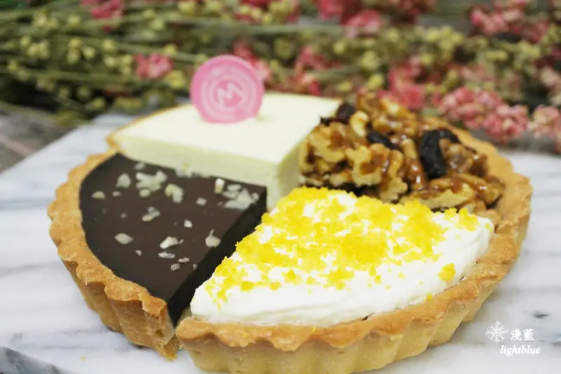 [ 中山國小/行天宮站美食 ] 淺藍 × Muu Caké 霂克～外帶與宅配甜點，還有客製化寫字與繪圖服務(文末贈獎)