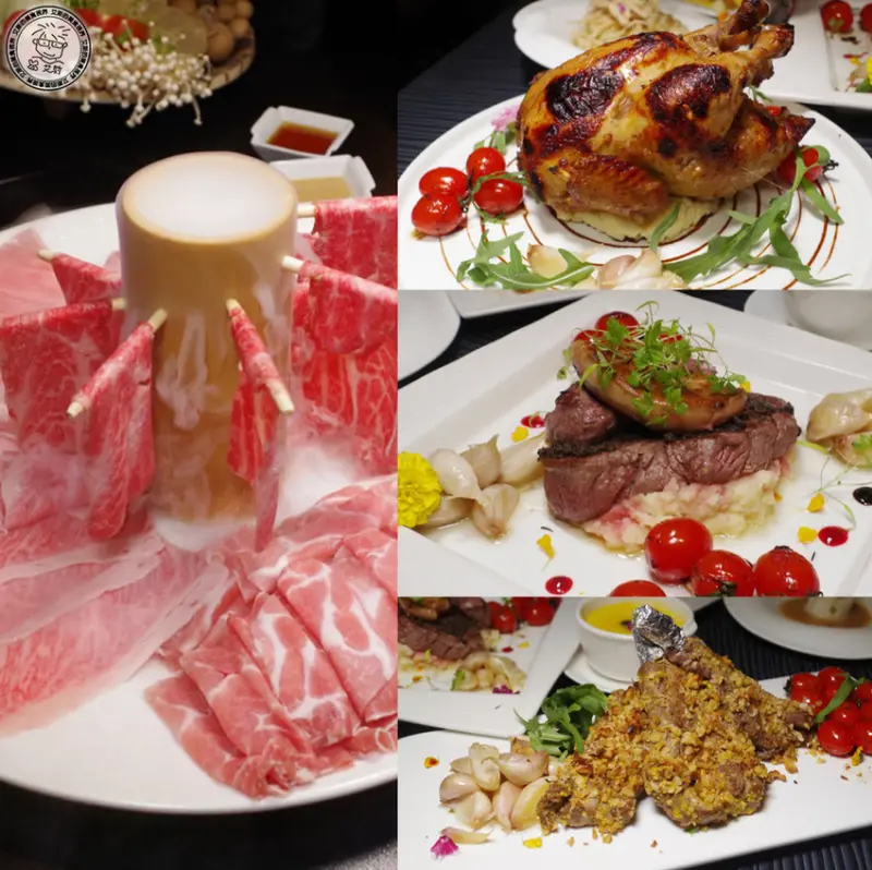 天氣變涼就是團聚吃飯的季節．不論是大份量的和牛大拼盤或是主餐三選一的聖誕餐在這都可以任意選擇．大熊飽殿-和牛meat bear