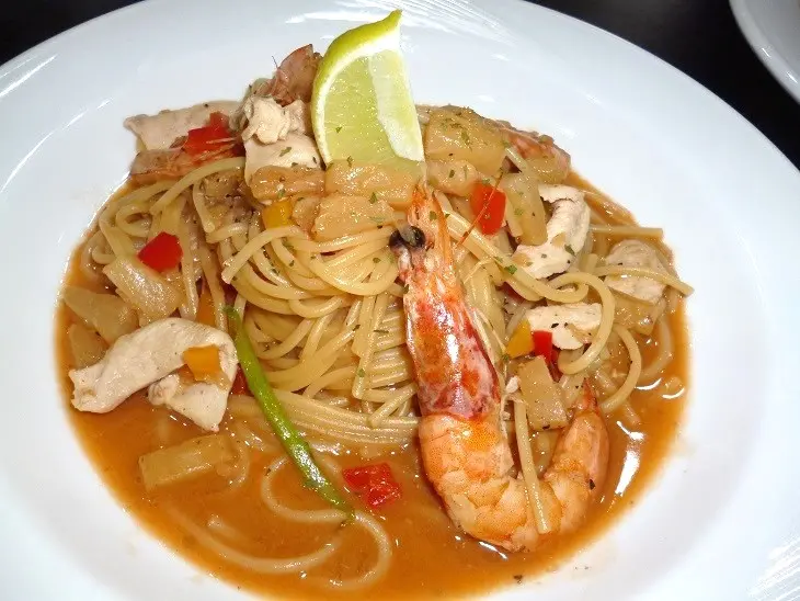 位於致理科技大學附近,平價又美味的義大利麵-椰芭森林義麵坊体驗心得              