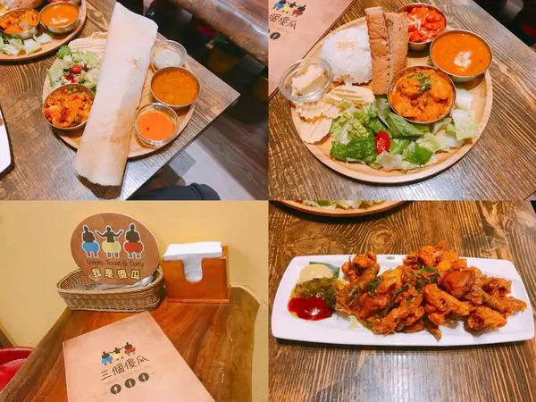 【台北中山素食】大份量全素印度料理，3 idiots三個傻瓜印度蔬食餐廳