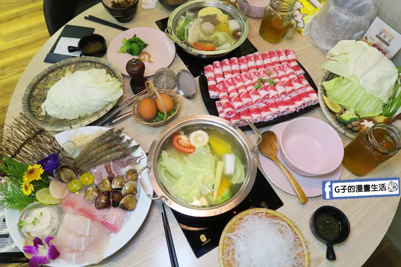 牛棒碗安GOBO 精緻鍋物-士林火鍋-海鮮.雪花牛.蔬菜食材無可挑剔,火鍋自熬雞湯底,溫馨親子友善環境,讓人不得不推.士林捷運站