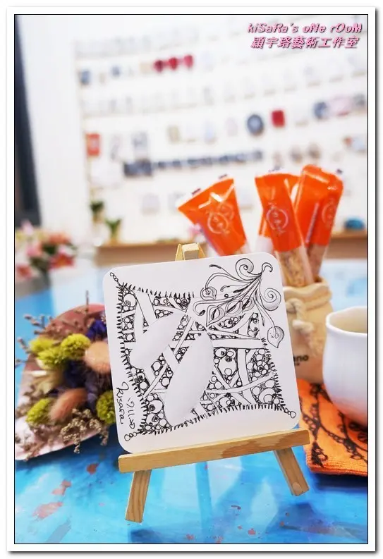 逢甲畫室．5歲也能簡單就上手的美麗舒壓禪繞畫──穎宇珞藝術工作室        
      