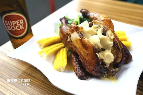 （台北東區/永春）愛評體驗團美食分享 ✿ 饉座複合式串燒 ✿ 限量氣死（起司）嫰脆雞（饉座爆漿雞） / 夜貓族美食 / 聚餐 / 小酌 / 平價 / 定食 推薦 (菜單/價目表)