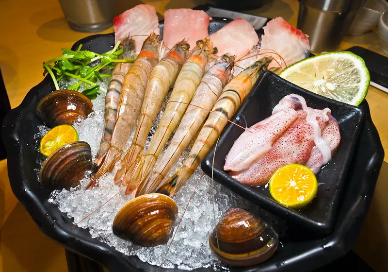 滾吧 Qunba 鍋物,888吃半公斤的肉還有豪華海鮮盤