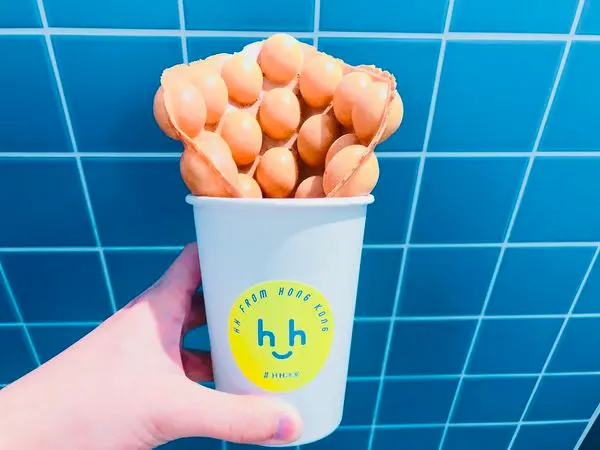 捷運淡水站✿HH冰室✿淡水也可以來點異國散步甜食! 超正港超好食雞蛋仔~!!!