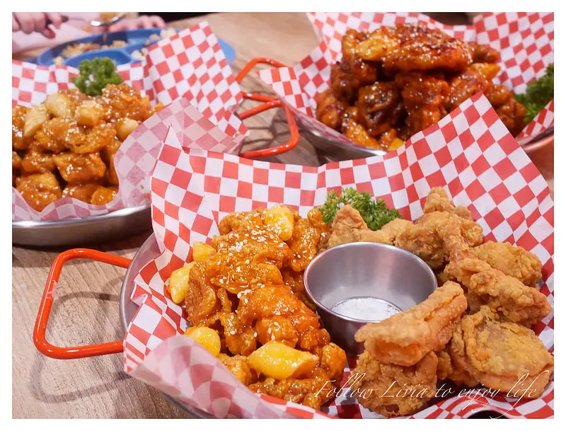 美食餐廳║ 台北大安區 捷運國父紀念館站 百力佳納台灣旗艦店 東區韓式炸雞 韓式炸雞外送 ❤跟著Livia享受人生❤