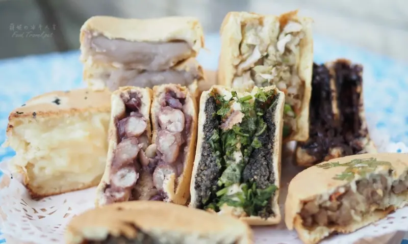 30年不漲價在地人的古早味 隱藏在小青埔的紅豆餅 8種口味 佛心銅板價只要5元