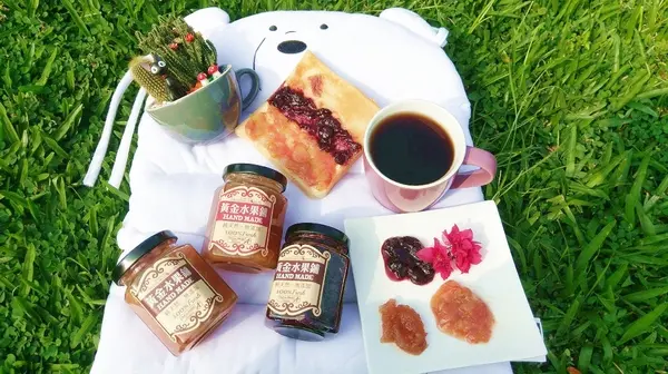 黃金水果鋪(宅配)-天然水果手工果醬  搭配小餅乾也適合  在家就能輕鬆下午茶              