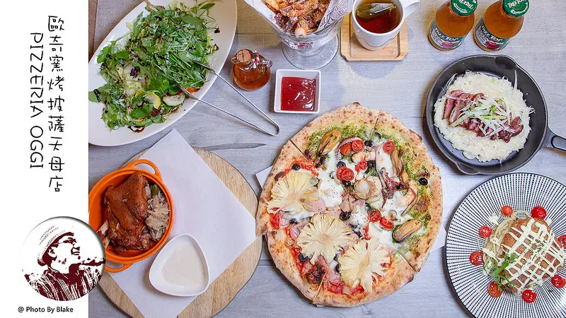 對父母友善的天母親子餐廳-歐奇窯烤披薩天母店 PIZZERIA OGGI