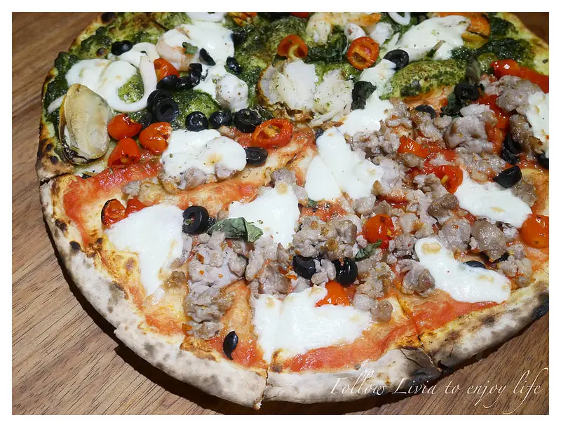 美食餐廳║台北士林區 捷運芝山站 PIZZERIA OGGI 歐奇義大利認證窯烤披薩 天母美食/天母餐廳/天母sogo周邊美食 ❤跟著Livia享受人生❤