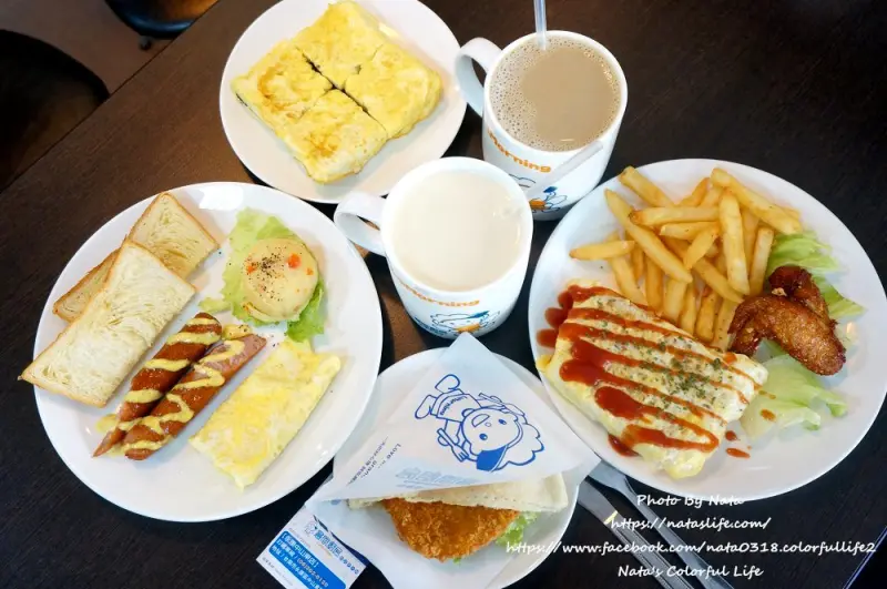 【美食♔台南永康區】晨間廚房(永康中山東路店)。早午餐獨特新選擇！「蛋包飯磚」新品上市~多種西式早/午餐大小朋友都愛