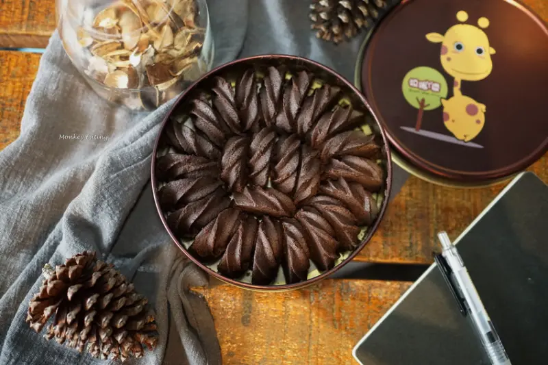 【台中西屯】超夯排隊曲奇餅乾『短腿阿鹿餅乾-逢甲店』。獨賣可可亞口味│入口即化好涮嘴│台中彌月禮盒│台中伴手禮推薦