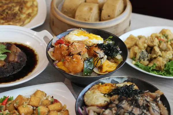 台中美食｜棗點子食尚客館-平日限定台式丼飯，紅棗入菜超吸睛