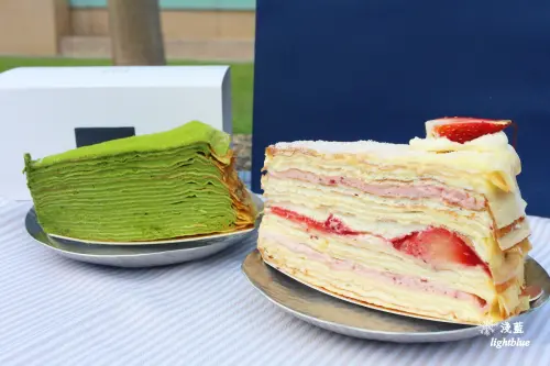 [ 中山站美食 ] 淺藍 × 時飴approprie～草莓草莓與兩倍濃抹茶千層（更新訂購與付款資訊）