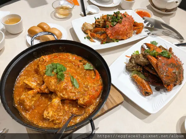 [台北美食] 新加坡《珍寶海鮮》招牌辣椒蟹、黑胡椒蟹、椒鹽蟹，一次點3隻蟹蟹你！#信義區 #市政府站 #信義A8 #jumbo @蛋寶趴趴go