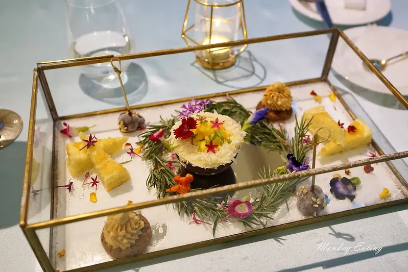 【台中西區】沐軒Res.M｜精緻歐法料理｜甜點珠寶盒充滿驚奇｜浪漫約會餐廳｜近美術館