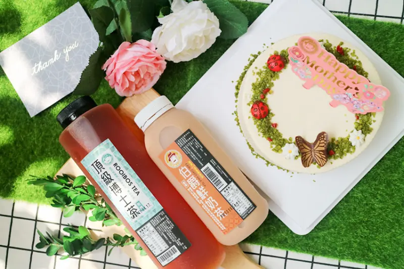 【母親節送禮推薦】馬可先生2019母親節蛋糕 莓果花園雜糧蛋糕X有機發芽濃豆漿X頂級博士茶 買母親節蛋糕抽商品禮券