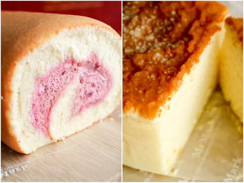 【母親節蛋糕】馬可先生 玫瑰天使燕麥豆漿蛋糕捲X帕瑪森鹹乳酪起士蛋糕