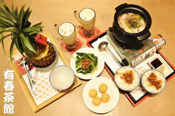 【台中東區】復古懷舊特色茶館，傳承好滋味。限定套餐迎接花博！『有春茶館』