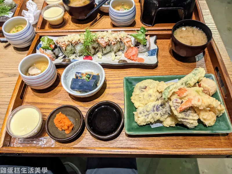 【新竹食記】竹北好旬日食 - 雙主菜套餐CP值超高釜飯壽司捲